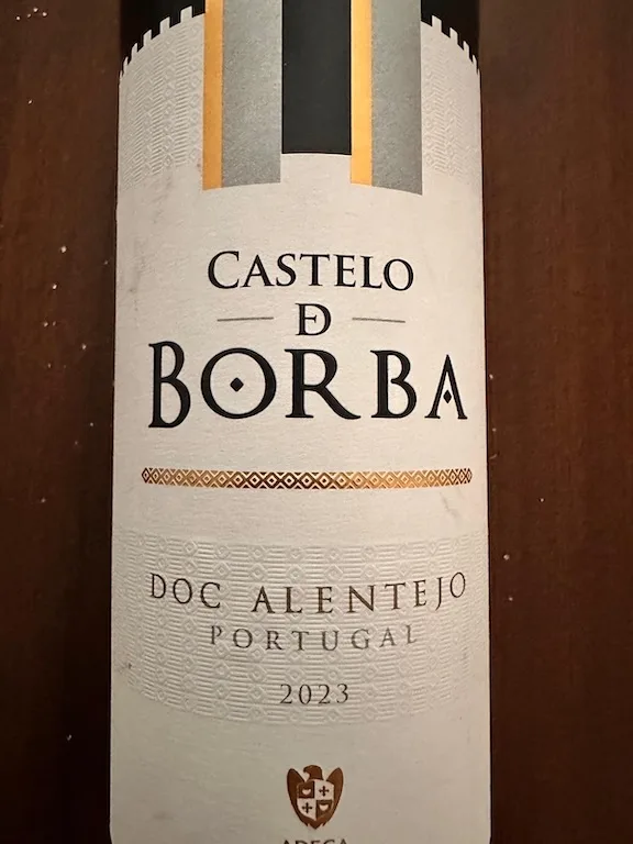 Castelo de Borba label