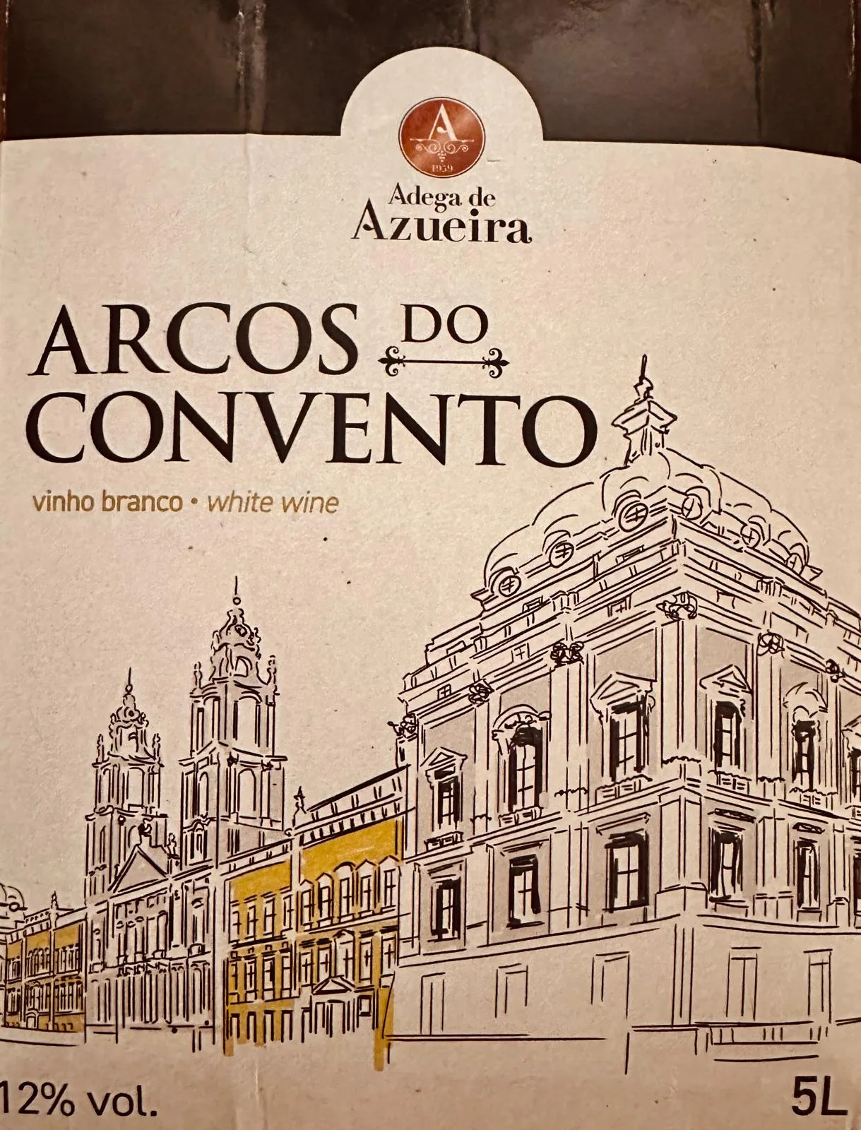 Arcos do Convento Boxed White Wine